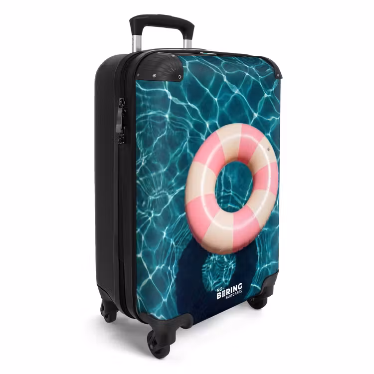 Drijvend - Zwemband - Water NBS - Handbagage koffer - Volwassenen Unisex middel -productfoto_3d