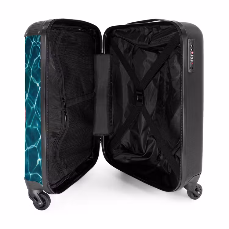 Drijvend - Zwemband - Water NBS - Handbagage koffer - Volwassenen Unisex middel -binnenkant