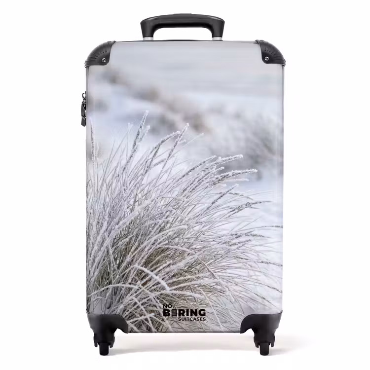 Koffer - Duinen - Sneeuw - Strand - Winter - Serene - Duinen - Sneeuw - Strand - Winter - Serene NBS - Handbagage koffer - Volwassenen Unisex middel