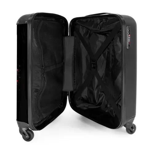 Dumbbell met graffiti NBS - Handbagage koffer - Unisex middel -binnenkant