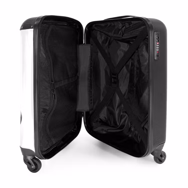 Eddy Ezel NBS - Handbagage koffer - Unisex middel -binnenkant