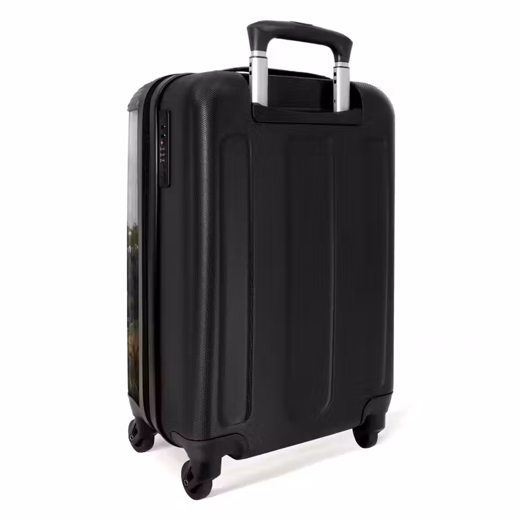 Koffer - Eenden - Rivier - Landschap - Vlucht - Nostalgisch - Eenden - Rivier - Landschap - Vlucht - Nostalgisch NBS - Handbagage koffer - Volwassenen Unisex middel