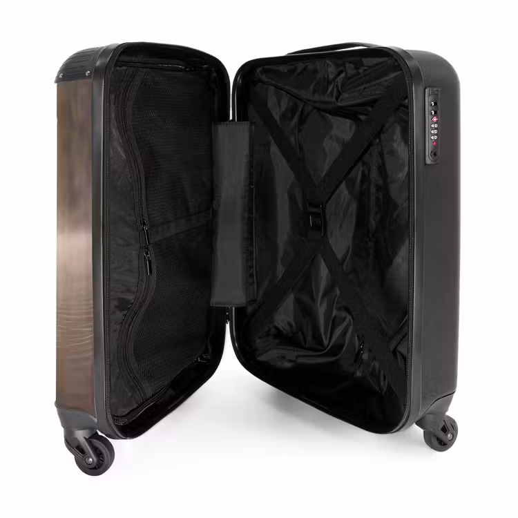 Koffer - Eenden - Water - Mist - Natuur - Eenden - Water - Mist - Natuur NBS - Handbagage koffer - Volwassenen Unisex middel