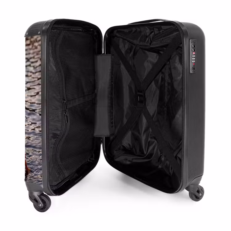 Koffer - Eenden - Water - Natuur - Eenden - Water - Natuur NBS - Handbagage koffer - Volwassenen Unisex middel