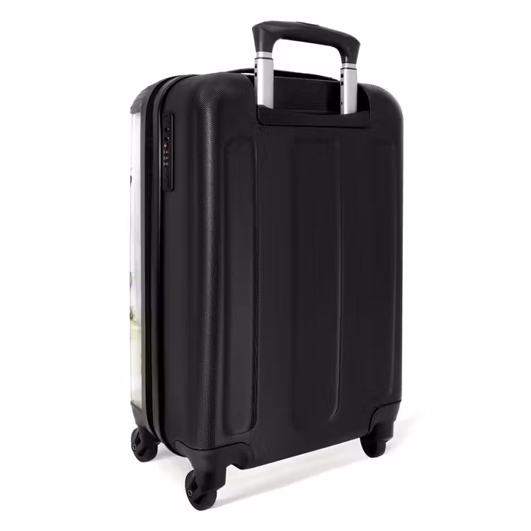 Eenhoorn safari NBS - Handbagage koffer - Unisex middel -achterkant