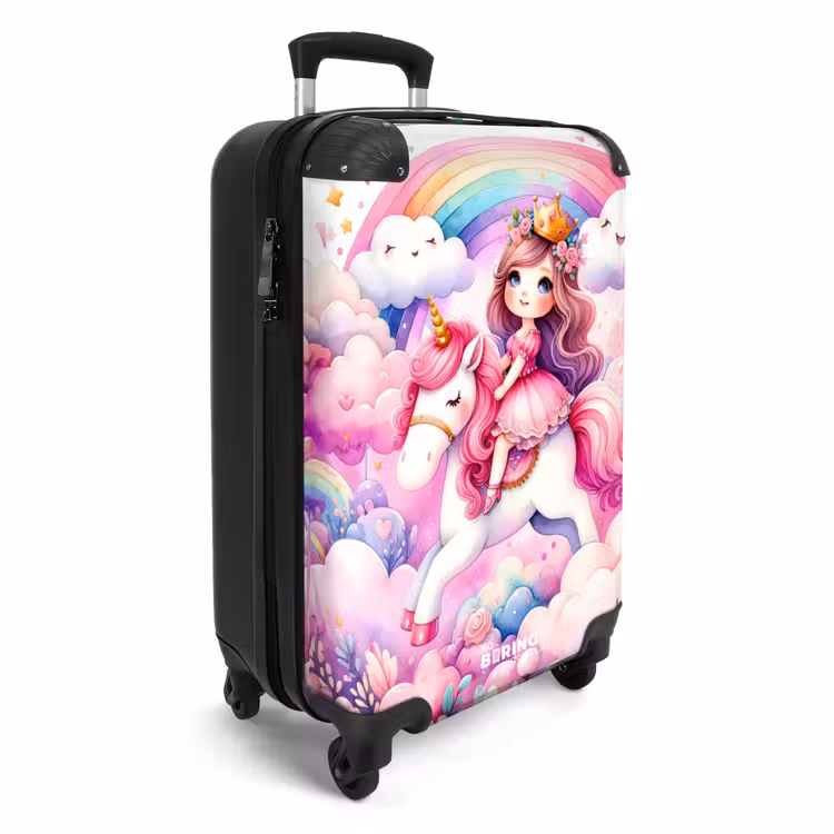 Eenhoorndromen NBS - Handbagage koffer - Unisex middel -productfoto_3d