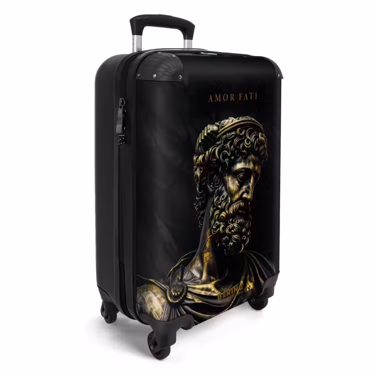 10 NBS - Handbagage koffer - Unisex middel -productfoto_3d