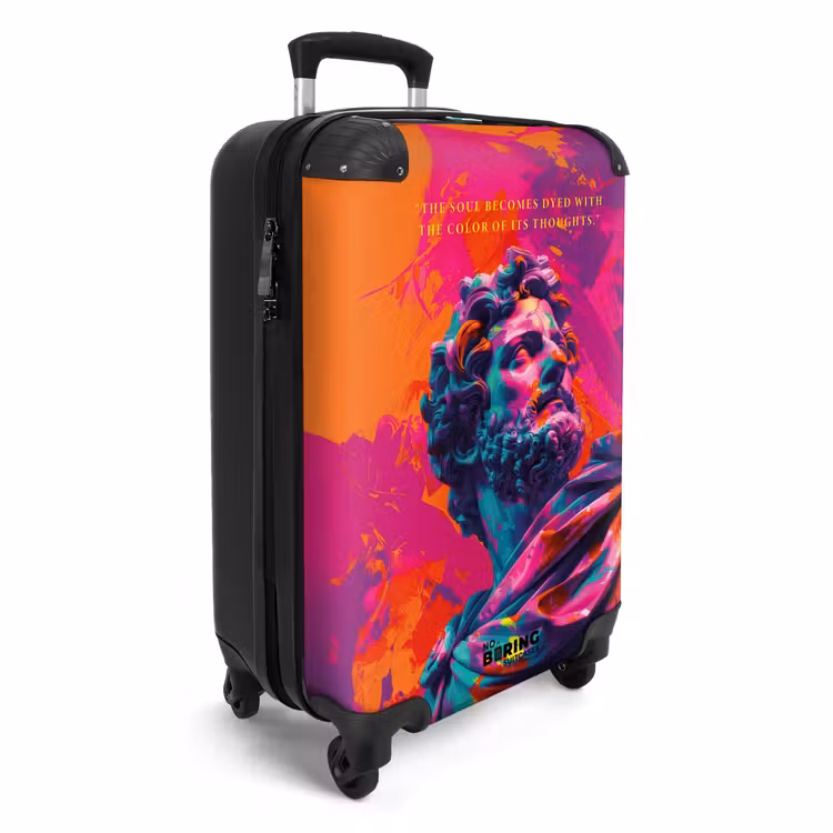 1 NBS - Handbagage koffer - Unisex middel -productfoto_3d