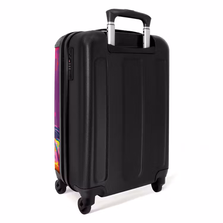 1 NBS - Handbagage koffer - Unisex middel -achterkant