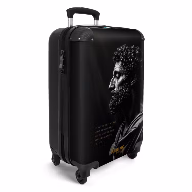 9 NBS - Handbagage koffer - Unisex middel -productfoto_3d