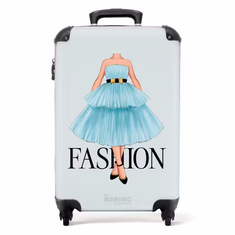 18 NBS - Handbagage koffer - Unisex middel -productfoto_recht