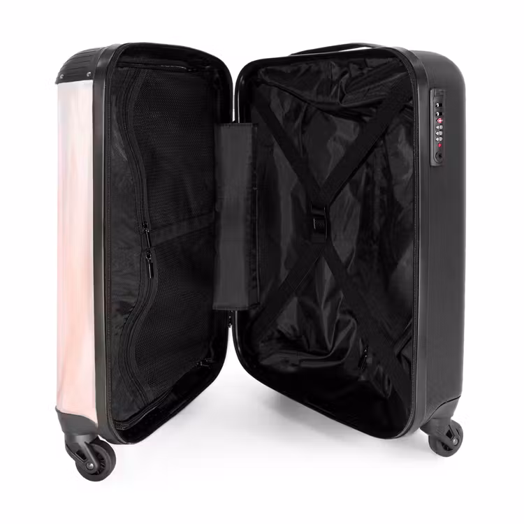 5 NBS - Handbagage koffer - Unisex middel -binnenkant