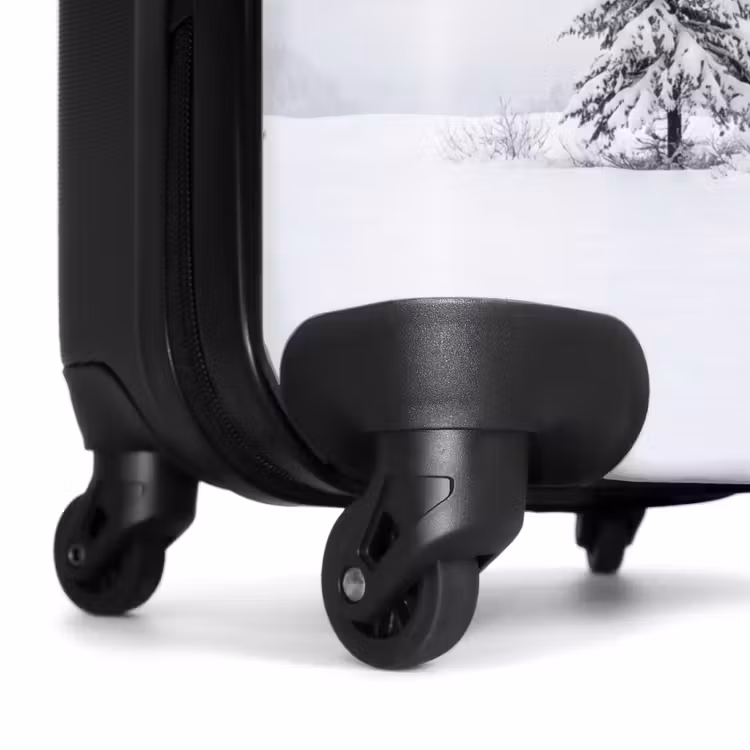 Koffer - Fijnsparren - Sneeuw - Winter - Landschap - Stilte - Fijnsparren - Sneeuw - Winter - Landschap - Stilte NBS - Handbagage koffer - Volwassenen Unisex middel