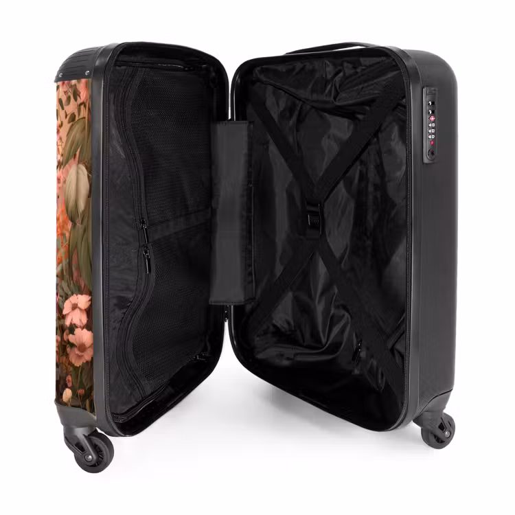 Flora flapoor NBS - Handbagage koffer - Unisex middel -binnenkant