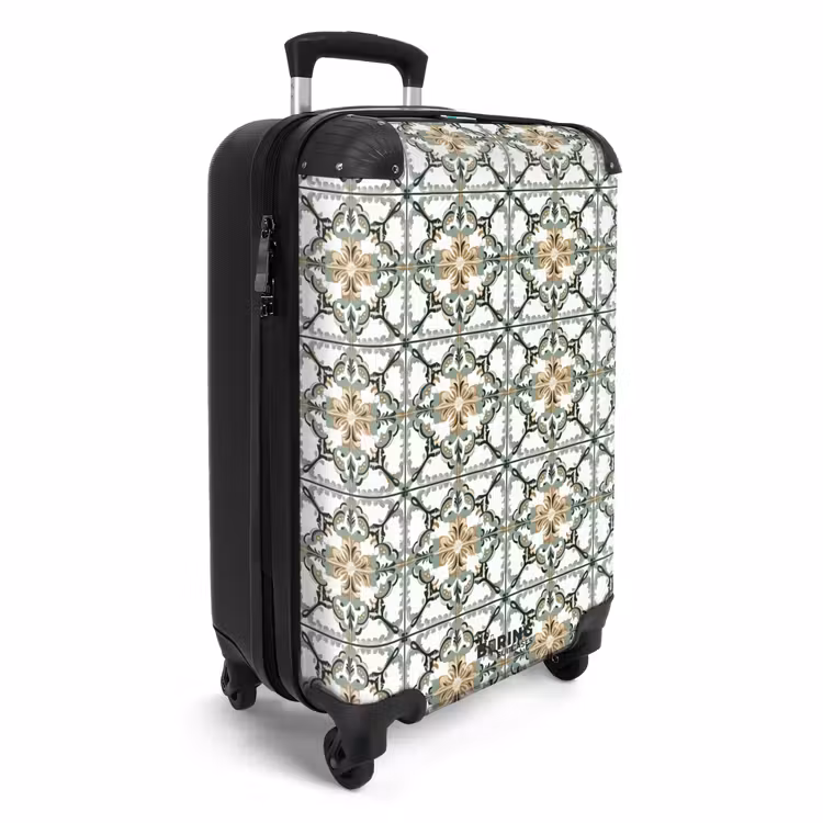 Floraal - Verweerd - Keurrijk NBS - Handbagage koffer - Volwassenen Unisex middel -productfoto_3d