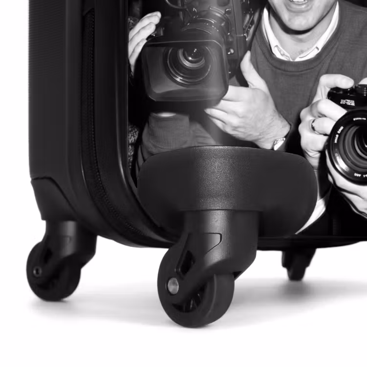 Koffer - Fotografen - Menigte - Flitsers - Journalistiek - Fotografen - Menigte - Flitsers - Journalistiek NBS - Handbagage koffer - Volwassenen Unisex middel
