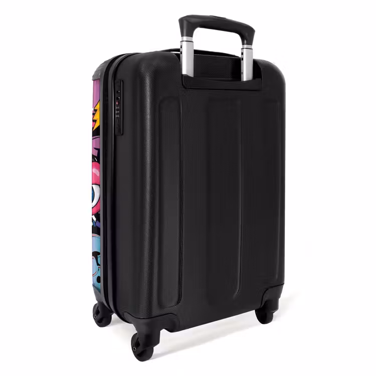Girly graffiti NBS - Handbagage koffer - Unisex middel -achterkant