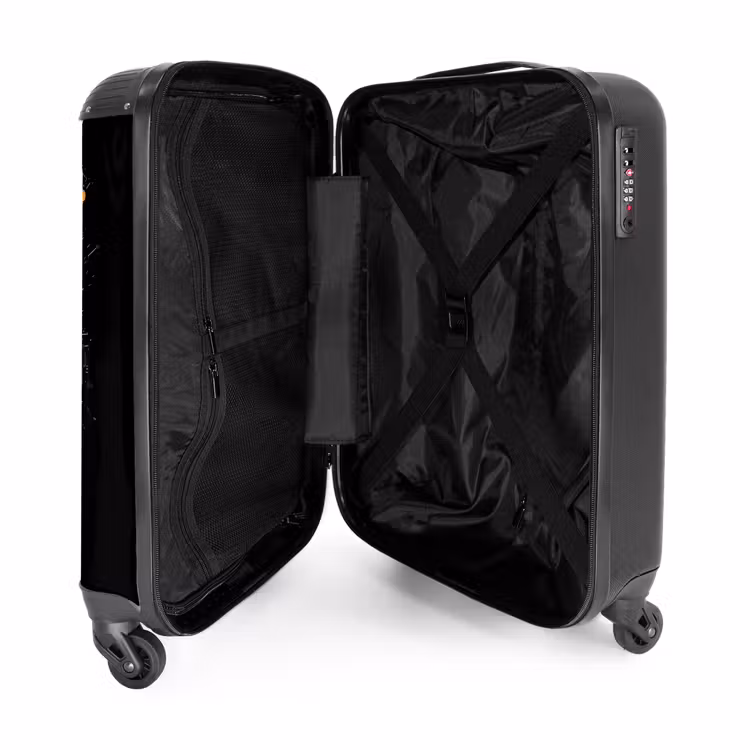 Golf met graffiti NBS - Handbagage koffer - Unisex middel -binnenkant