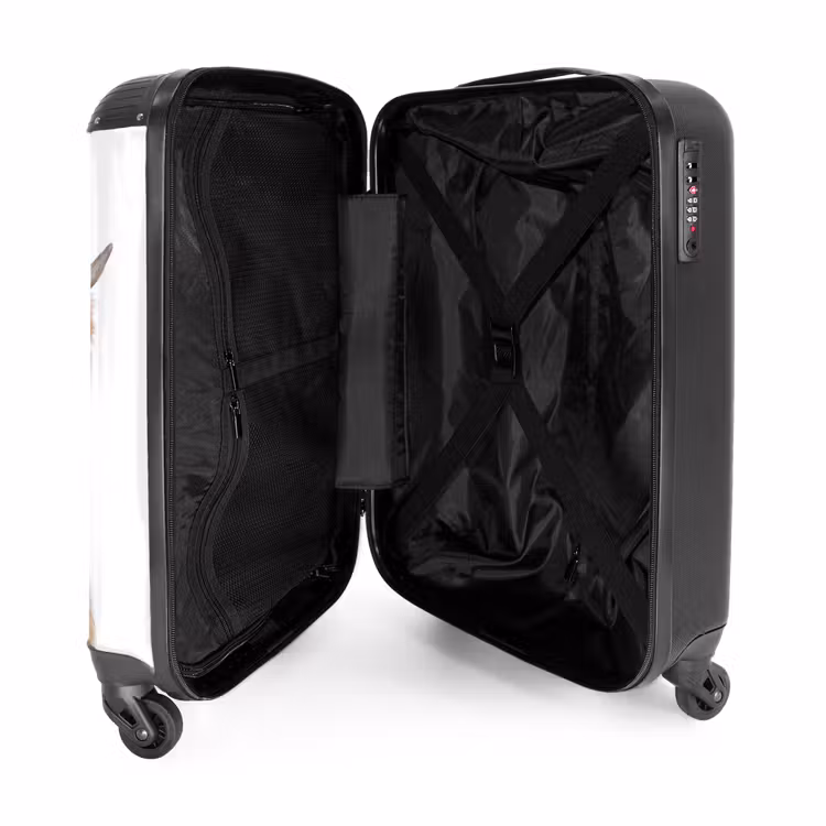 Halbe Hooglander NBS - Handbagage koffer - Unisex middel -binnenkant
