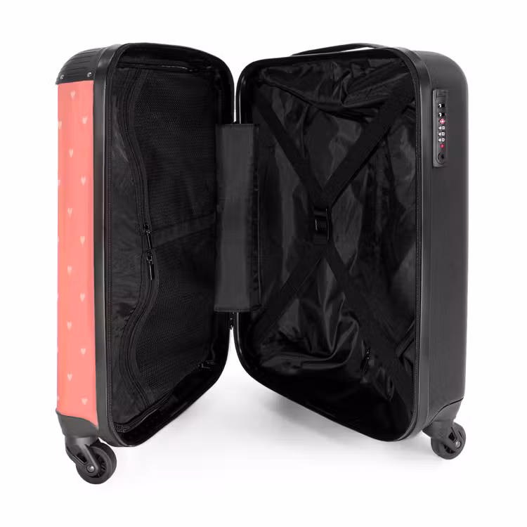 Hartendief NBS - Handbagage koffer - Unisex middel -binnenkant