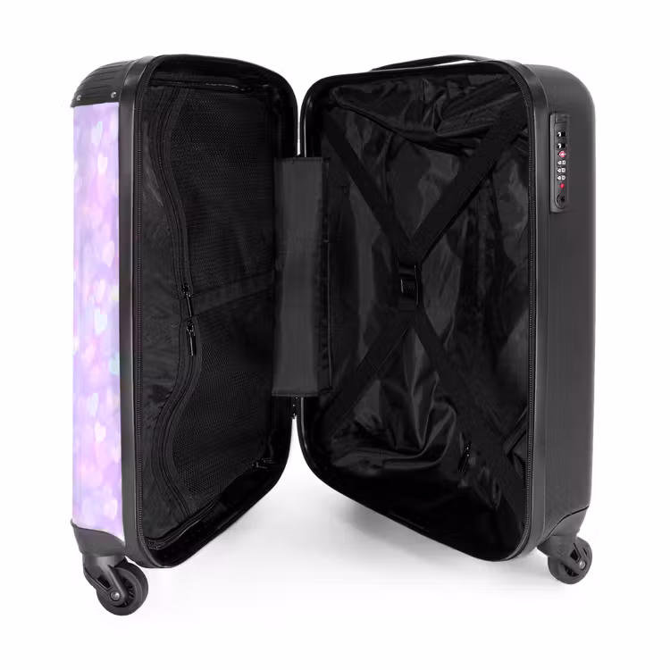 Hartenparade NBS - Handbagage koffer - Unisex middel -binnenkant