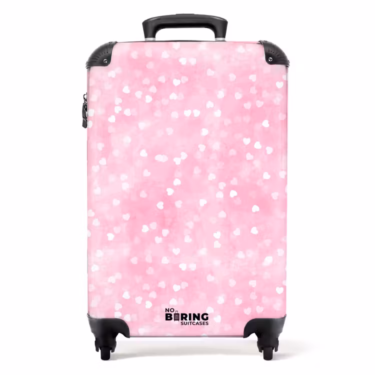 Hartenregen NBS - Handbagage koffer - Unisex middel -productfoto_recht