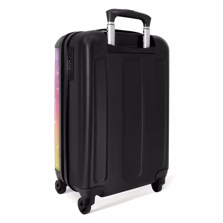 Hartjes hemel NBS - Handbagage koffer - Unisex middel -achterkant