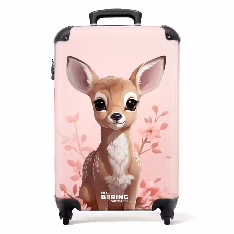 Hedwig hertje NBS - Handbagage koffer - Unisex middel -productfoto_recht