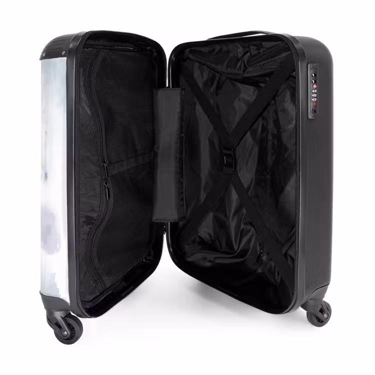Hennie hooglander NBS - Handbagage koffer - Unisex middel -binnenkant