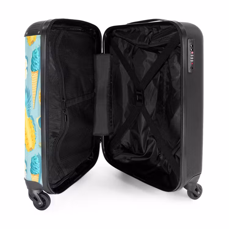 Ibiza icecream NBS - Handbagage koffer - Unisex middel -binnenkant