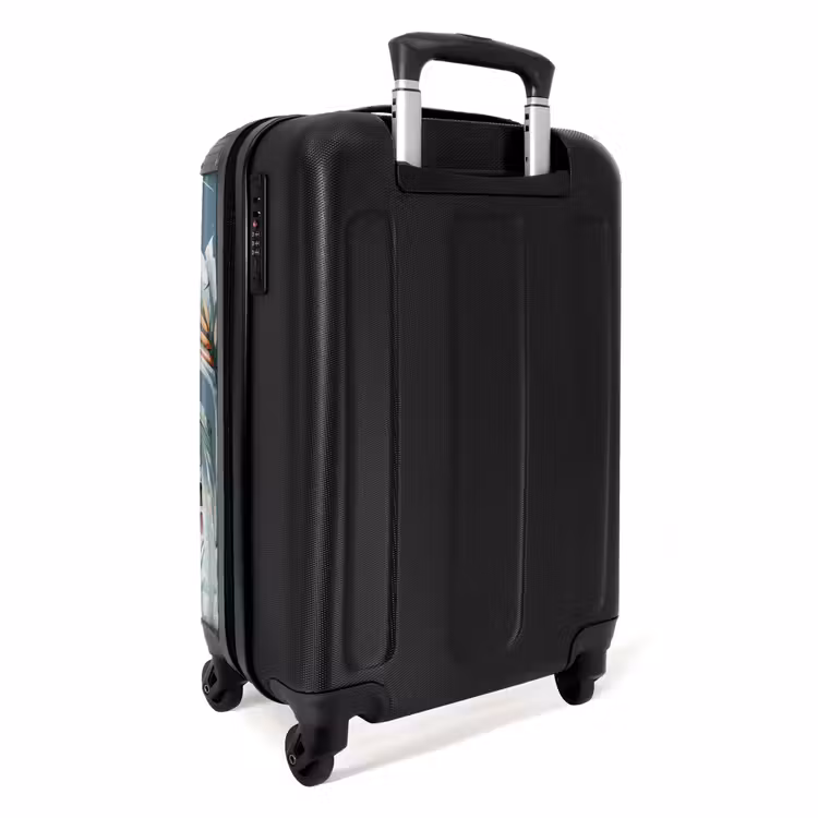 Jungle Dierenfeest NBS - Handbagage koffer - Unisex middel -achterkant