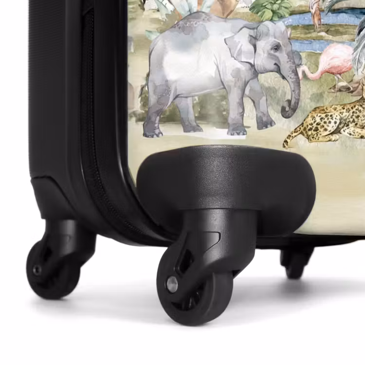 Jungle in de maneschijn NBS - Handbagage koffer - Unisex middel -wiel