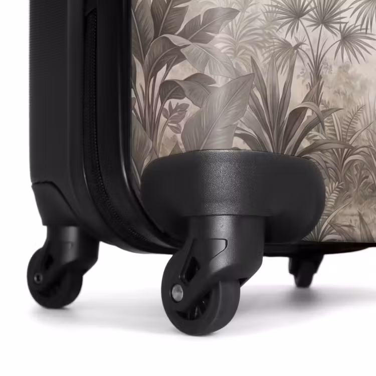 Koffer - Jungle - Palmbomen - Natuur - Jungle - Palmbomen - Natuur NBS - Handbagage koffer - Volwassenen Unisex middel