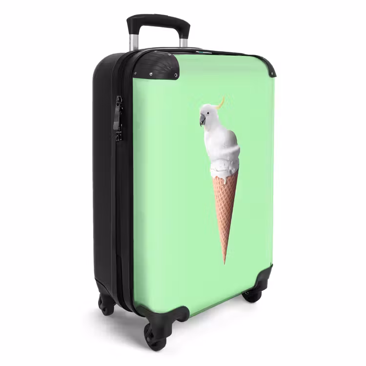 Kaketoehoorntje NBS - Handbagage koffer - Unisex middel -productfoto_3d