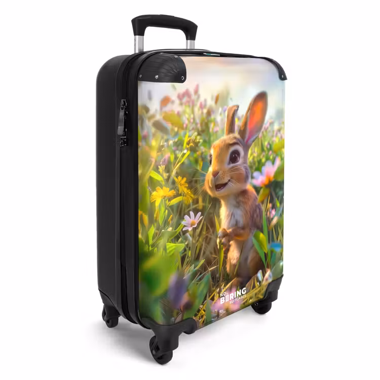 Kareltje konijn NBS - Handbagage koffer - Unisex middel -productfoto_3d