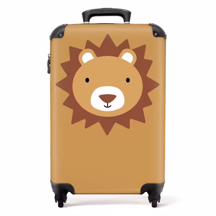 Leo leeuw NBS - Handbagage koffer - Unisex middel -productfoto_recht