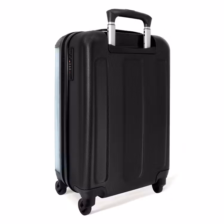 34-37 NBS - Handbagage koffer - Volwassenen Unisex middel -achterkant