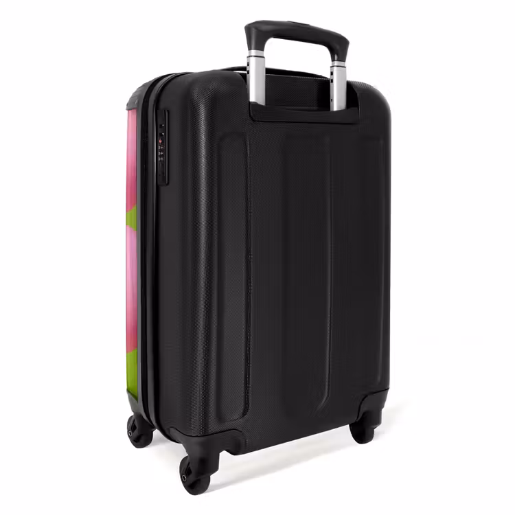 Koffer - Mens - Ballonnen - Feest - Kleurrijk - Roze - Mens - Ballonnen - Feest - Kleurrijk - Roze NBS - Handbagage koffer - Volwassenen Unisex middel