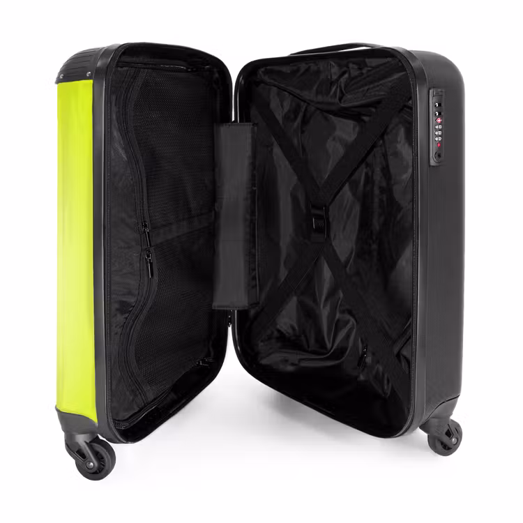 Ahmed ananas NBS - Handbagage koffer - Kinderen Unisex middel -binnenkant