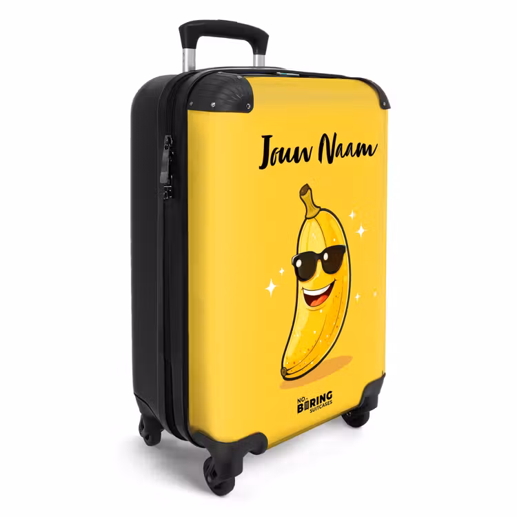 Barry banaan NBS - Handbagage koffer - Kinderen Unisex middel -productfoto_3d