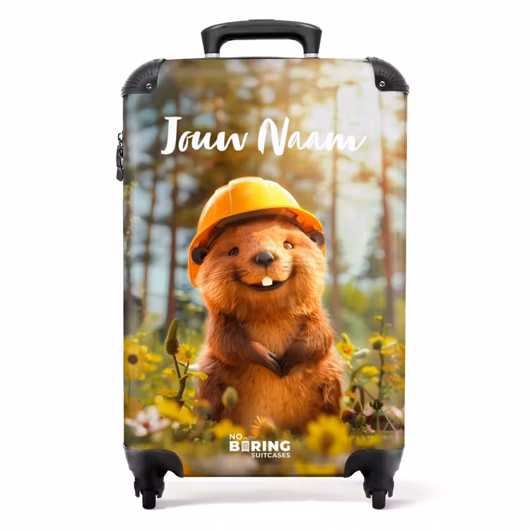 Benno Bloembouwer NBS - Handbagage koffer - Kinderen Unisex middel -productfoto_recht