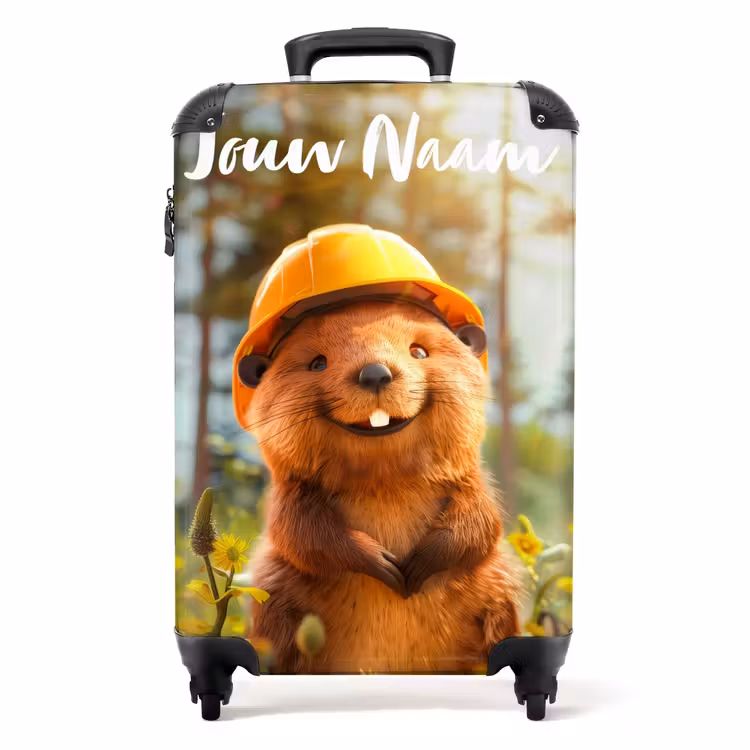 Benno Bloembouwer NBS - Handbagage koffer - Kinderen Unisex middel -productfoto_recht