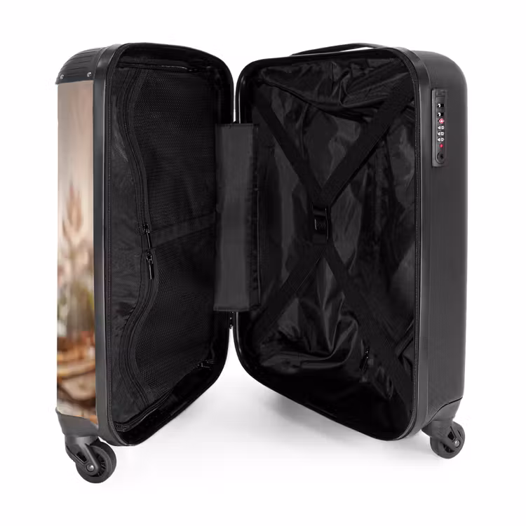 Bertus Bouwbever NBS - Handbagage koffer - Kinderen Unisex middel -binnenkant
