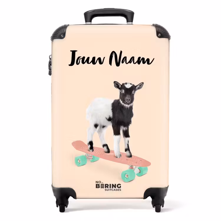 Boardende bok NBS - Handbagage koffer - Kinderen Unisex middel -productfoto_recht