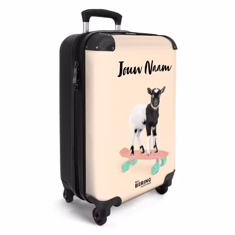 Boardende bok NBS - Handbagage koffer - Kinderen Unisex middel -productfoto_3d