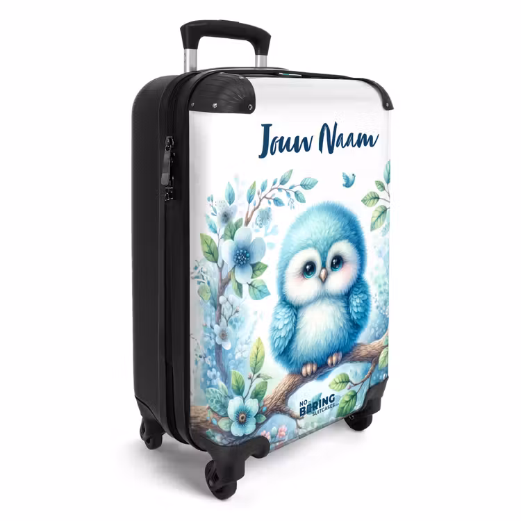 Boudewijn Blauwvacht NBS - Handbagage koffer - Kinderen Unisex middel -productfoto_3d