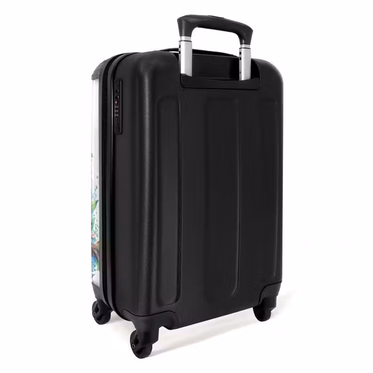 Boudewijn Blauwvacht NBS - Handbagage koffer - Kinderen Unisex middel -achterkant