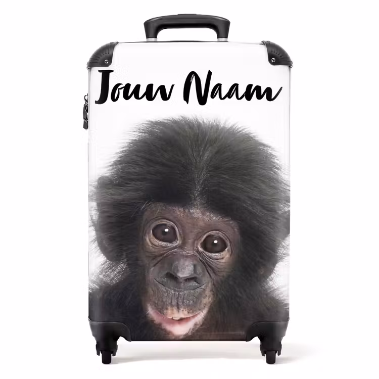 Charlie Chimp NBS - Handbagage koffer - Kinderen Unisex middel -productfoto_recht