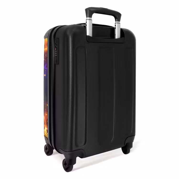 Chroma krijger NBS - Handbagage koffer - Kinderen Unisex middel -achterkant