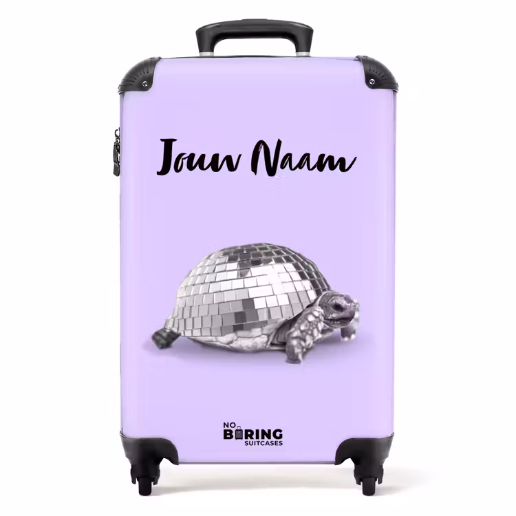 Disco Dirk NBS - Handbagage koffer - Kinderen Unisex middel -productfoto_recht